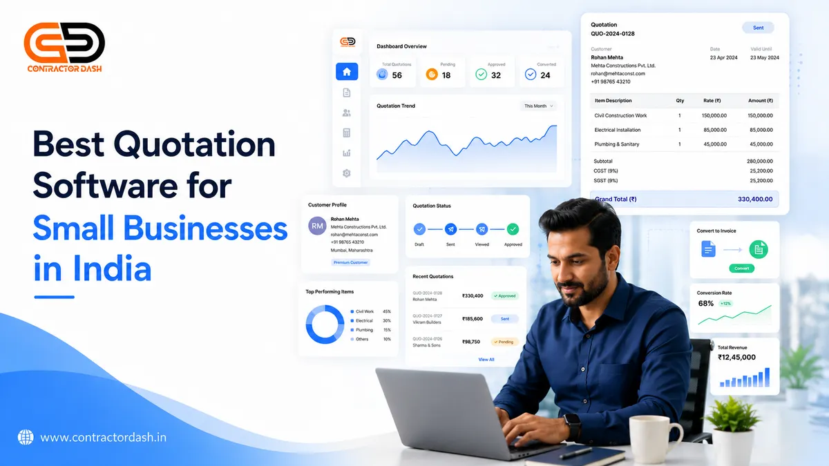 10 Best Quotation Software for Small Businesses in India (2026)