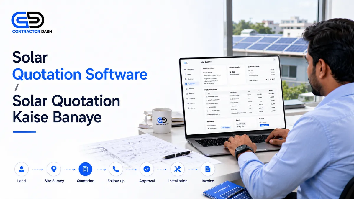 Solar Quotation Software: Solar Business Ke Liye Best Software Guide